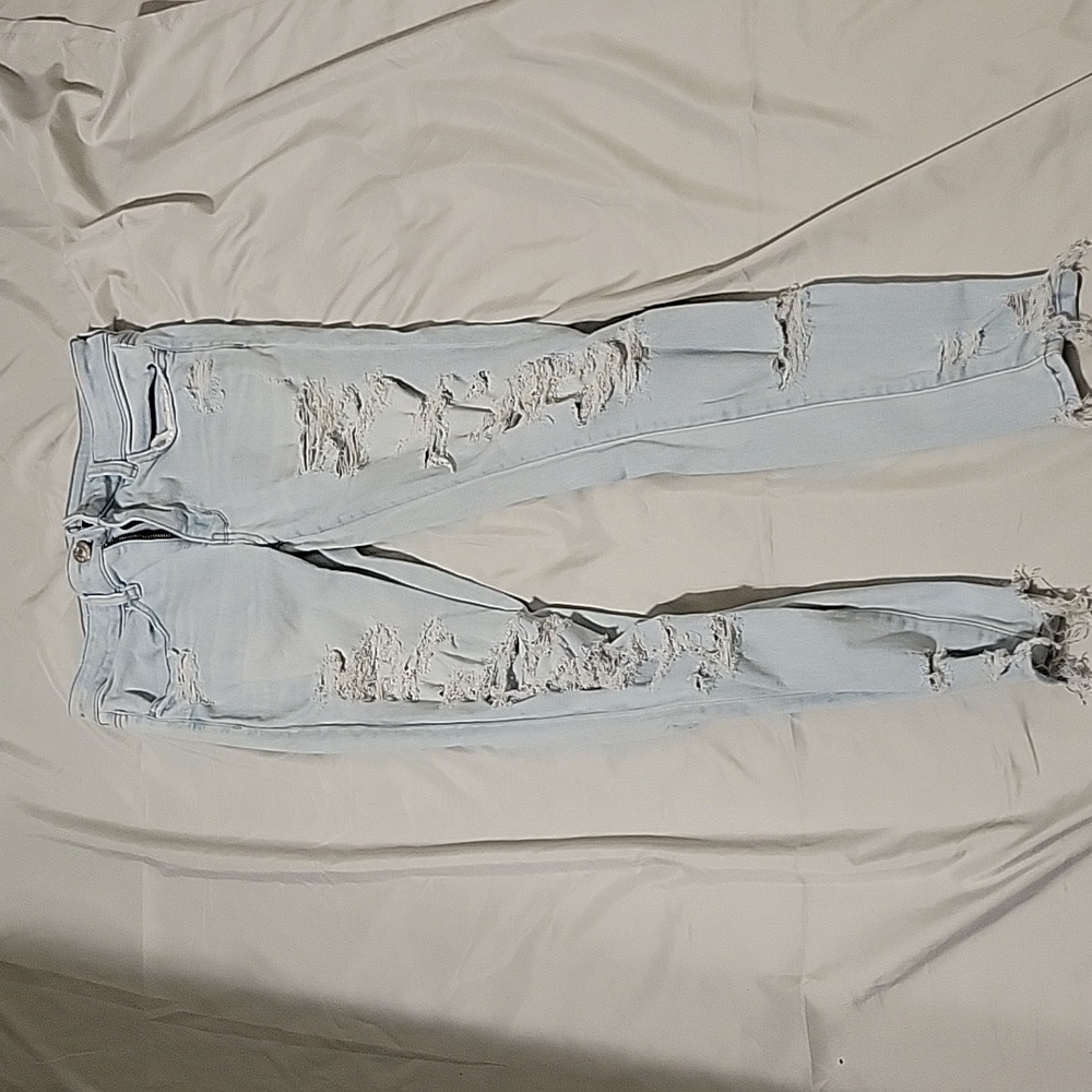American Eagle ripped jeans